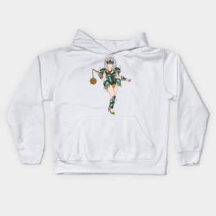 Blu Hydrangea Kids Hoodie